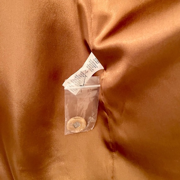 New Pendleton 12-14 Oversized Long Plaid Camel Wool Coat (Very Liberal Fit!) - Picture 8 of 8